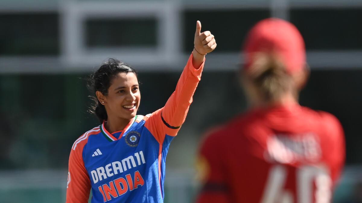 ICC Player Rankings: Smriti Mandhana moves to third spot in T20Is, Charani debuts in bowlers’ standings